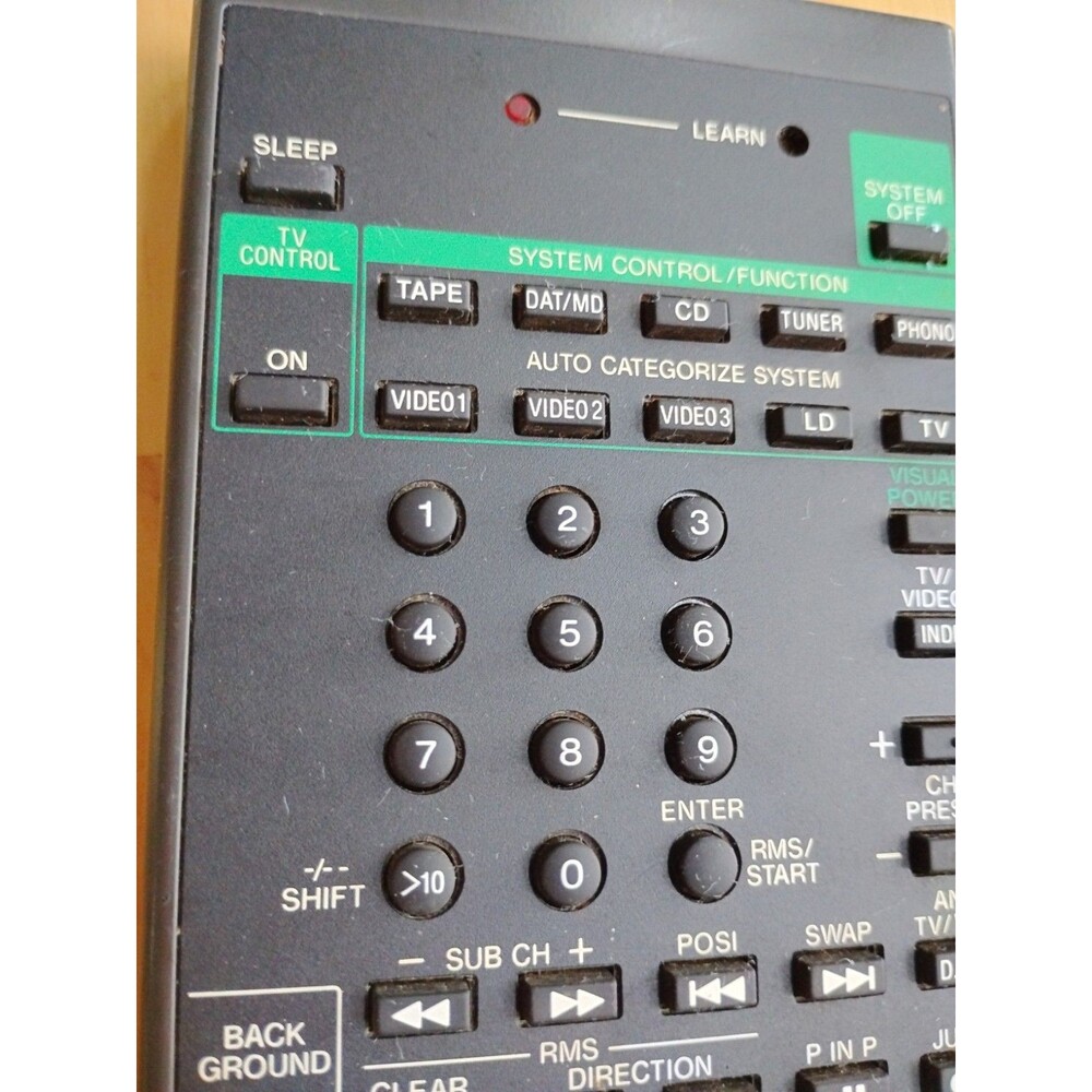 Sony RM-P351 Programmable Receiver Remote Control Black - Picture 6 of 9